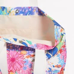 Seafolly Ladies Under The Sea Tote Bag - White -Seafolly shop 71972 BG White 4